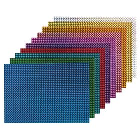 Bigpoint Metalik Renkli 50x70 cm Karışık 10'lu Karton