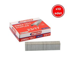 Bigpoint No 23/17 1000 Adet 10 Adet Kutu 160 Sayfa Zımba Teli