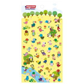 Bigpoint Papağanlar 15'li Sticker