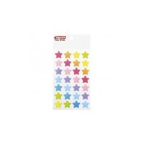 Bigpoint Pastel Renkli Yıldızlar Büyük Boy Sticker