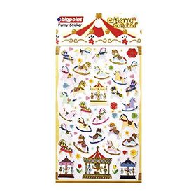 Bigpoint Pastel Renkli Yıldızlar Orta Boy Sticker