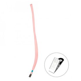 Bigpoint Pembe Metal Klipsli Yaka İpi