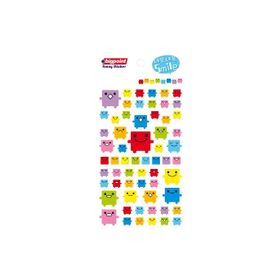 Bigpoint Robot Smile 15'li Sticker