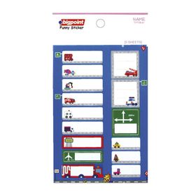 Bigpoint School Arabalar 5 Yaprak Sticker