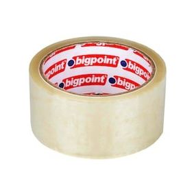 Bigpoint Şeffaf 45x40 mm 6'lı Şirink Koli Bandı