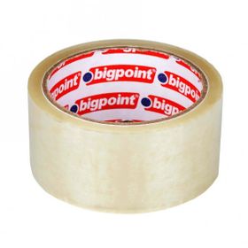 Bigpoint Şeffaf 45x40 mm 6'lı Şirink Koli Bandı