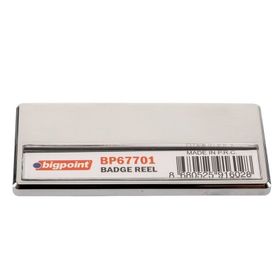 Bigpoint Silver Metal Mıknatıslı İsimlik