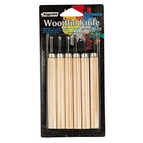 Bigpoint Woodful Graver Knife 6'lı Ahşap Oyma Set