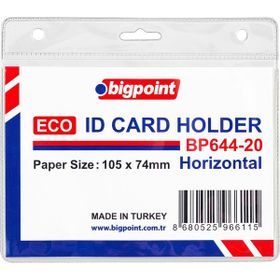 Bigpoint Yatay 105x74 mm 100'lü Eco Kart Poşeti