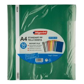 Bigpoint Yeşil 50'Li Paket Telli Dosya