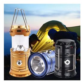 Bigpro B-5900 Kamp Feneri Güneş Enerjili Şarjlı Led Lamba