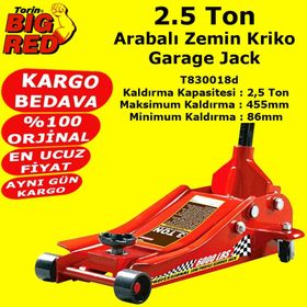 BigRed T830018D Arabalı Zemin Kriko