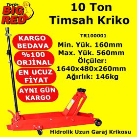 BigRed TR100001 Hidrolik Uzun Garaj Kriko