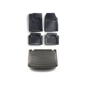 Bigs Renault Clio 4 2012-2019 4D Havuzlu Kauçuk Oto Paspas ve 3D Bagaj Havuzu