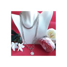 Bijustore BS3812 Çelik Zincir Kadın Kolye
