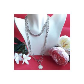 Bijustore BS3812 Çelik Zincir Kadın Kolye