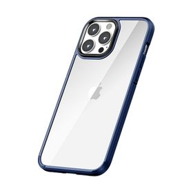 Bikapak Elit Crystal iPhone 13 Pro Mavi Koruyucu Kılıf