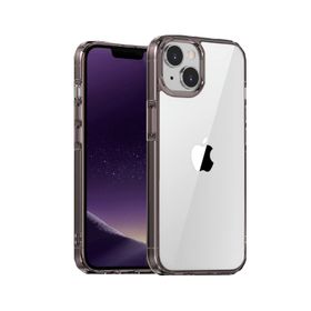Bikapak Elit Crystal iPhone 15 Koyu Gri Kılıf