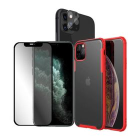 Bikapak iPhone 11 Pro Elit Mist Siyah Cep Telefonu Kılıfı