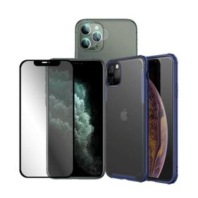 Bikapak iPhone 11 Pro Elit Mist Siyah Cep Telefonu Kılıfı