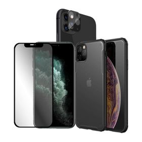 Bikapak iPhone 11 Pro Elit Mist Siyah Cep Telefonu Kılıfı