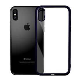 Bikapak iPhone X / iPhone XS Elit Shine Mavi Cep Telefonu Kılıfı