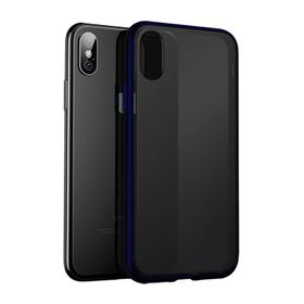 Bikapak iPhone X / iPhone XS Elit Shine Mavi Cep Telefonu Kılıfı