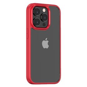 Bikapak Kırmızı Elit Crystal iPhone 15 Pro Max Kılıf