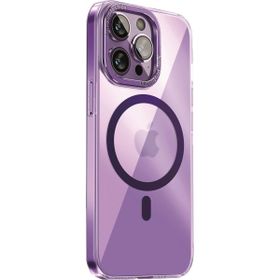 Bikapak Magmist Apple Uyumlu iPhone 14 Pro Max Derin Mor Kapak