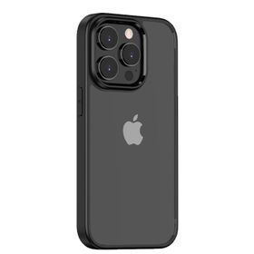 Bikapak Siyah Elit Crystal iPhone 15 Pro Max Kılıf