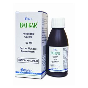 Bikar 100ml Batikar Antiseptik Çözelti