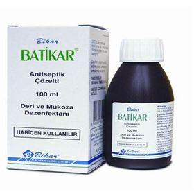 Bikar 100ml Batikar Antiseptik Çözelti