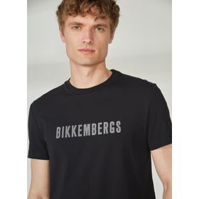 Bikkembergs C41012S Siyah Erkek T-shirt