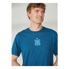 Bikkembergs C411422 Turkuaz Erkek T-shirt
