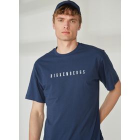 Bikkembergs C411425 Mavi Erkek T-shirt