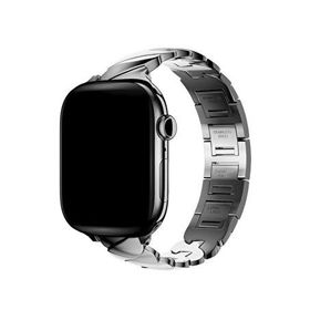 Bikordon Apple Watch Uyumlu Mirra Aurina Loop Çelik Gri Akıllı Saat Kordon