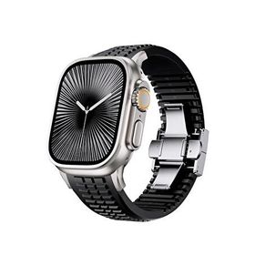 Bikordon Aqualink Apple Watch Ultra Uyumlu Monolith Gray Akıllı Saat Kordon