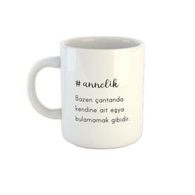 Bikutumutluluk BKM297606 Annelik Serisi - Çantamdakiler Kupa