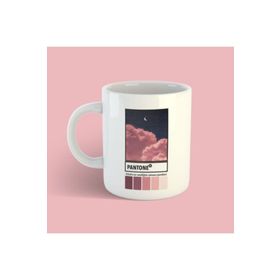 Bikutumutluluk BKM29791169 Grafik Tasarımcı Serisi Pantone Pembe Kupa