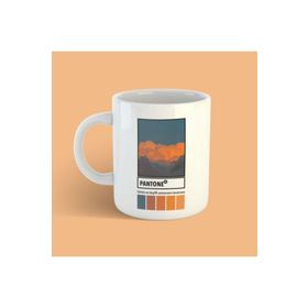 Bikutumutluluk BKM29791169 Grafik Tasarımcı Serisi Pantone Turuncu Kupa