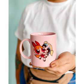 Bikutumutluluk Bubbles ve Blossom Sister Forever Arkadaşa Pembe Kupa