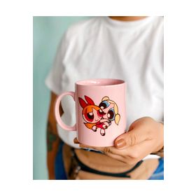 Bikutumutluluk Bubbles ve Blossom Sister Forever Arkadaşa Pembe Kupa