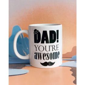 Bikutumutluluk Dad You Are Awesome Mesajlı Babalar Günü Kupa