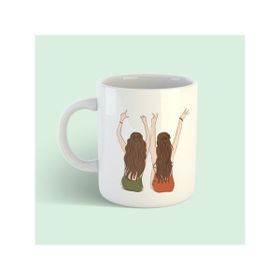Bikutumutluluk Kızları Serisi Love Best Friends Forever Kupa