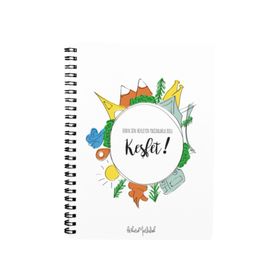 Bikutumutluluk N026 A5 Tasarım Spiralli Defter