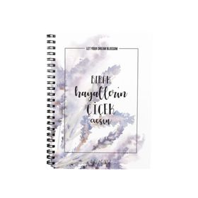 Bikutumutluluk N033 A5 Tasarım Spiralli Defter