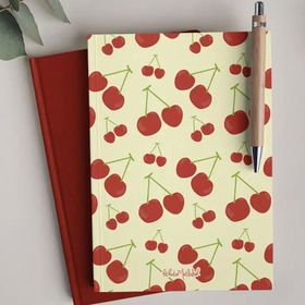 Bikutumutluluk N034 Kiraz Çizgisiz Defter