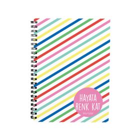 Bikutumutluluk N051 A5 Tasarım Spiralli Defter