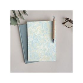 Bikutumutluluk N058 Su Deseni Çizgisiz Defter