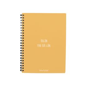 Bikutumutluluk N076 A5 Tasarım Spiralli Defter